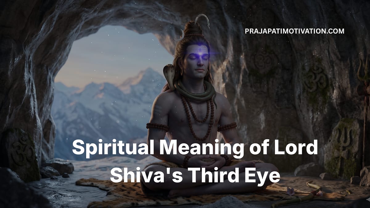 Spiritual Meaning of Lord Shiva's Third Eye