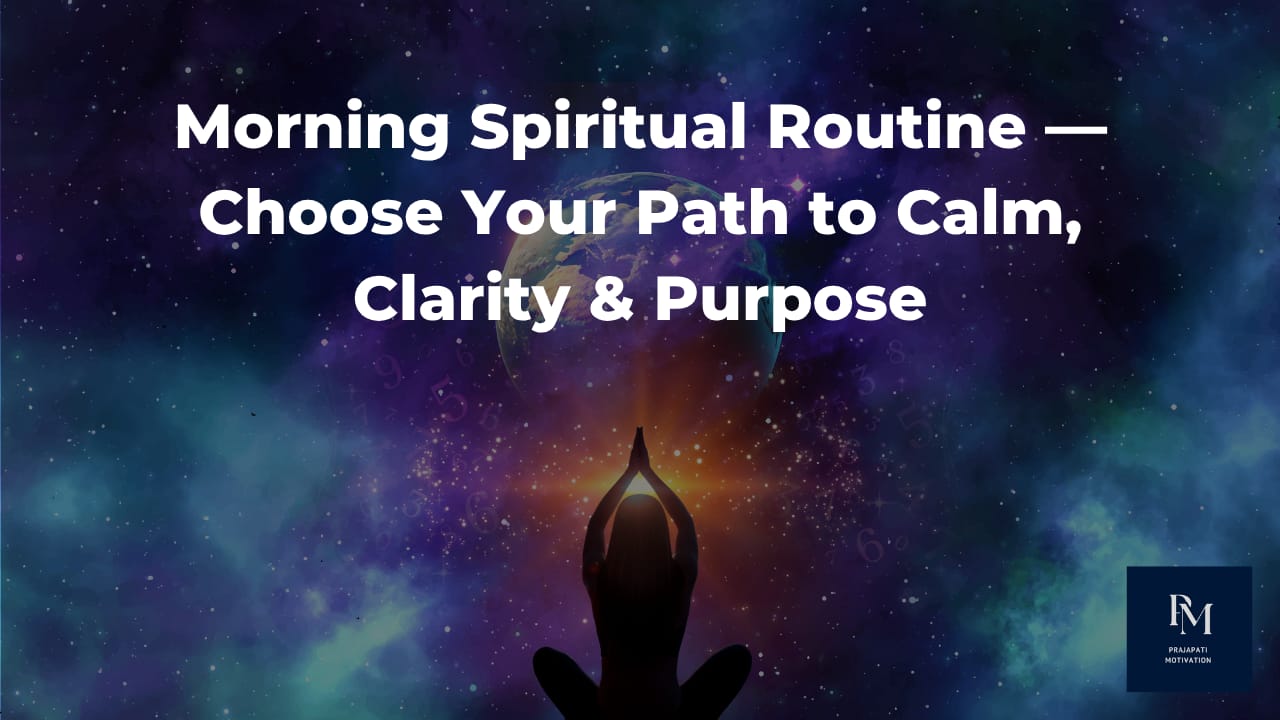 Morning Spiritual Routine