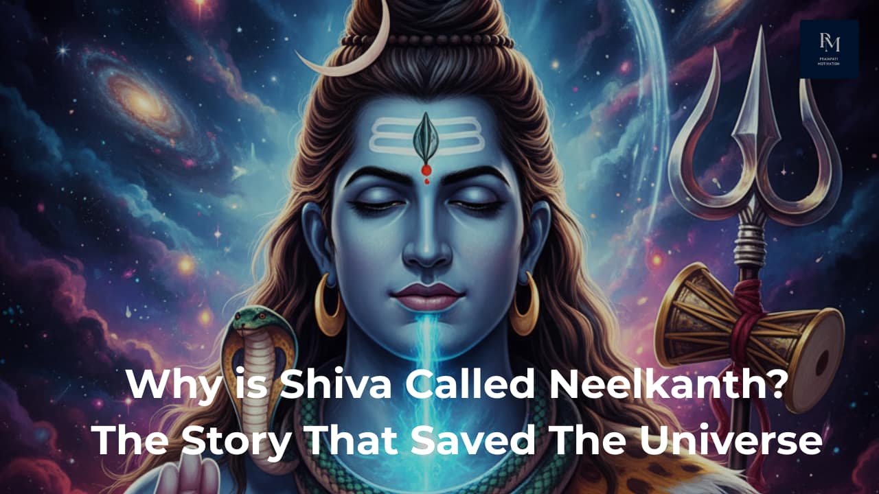 Why is Shiva Called Neelkanth? The Story That Saved The Universe